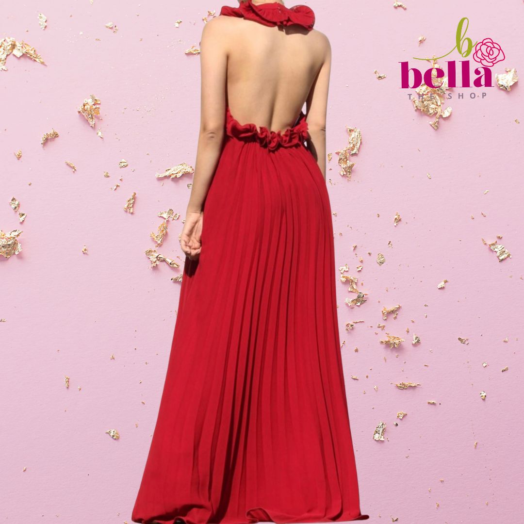 fitted lace wedding dress Zara Maxi Dress – Bella The Shop