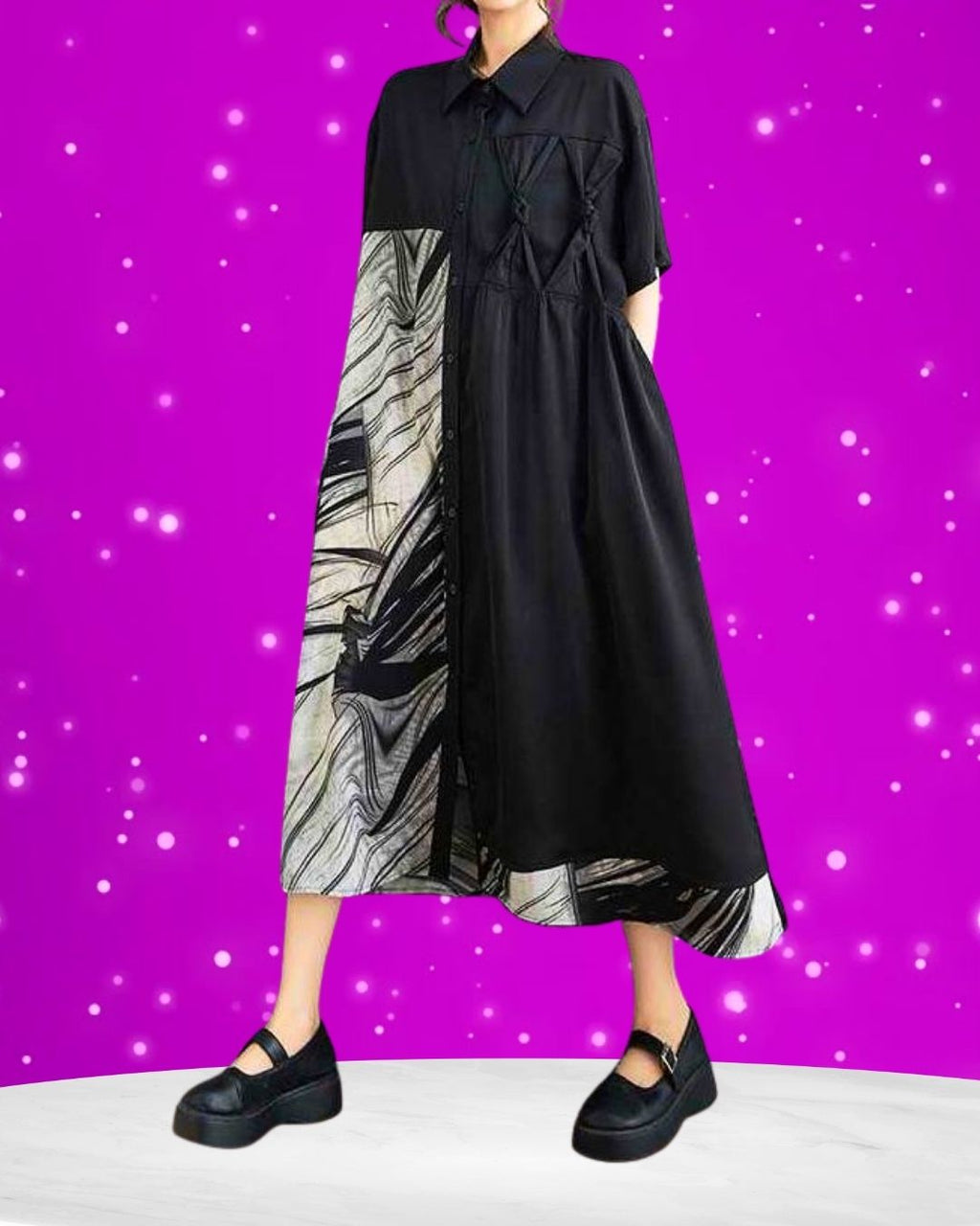 Sayuri K-Fashion Dres One Size