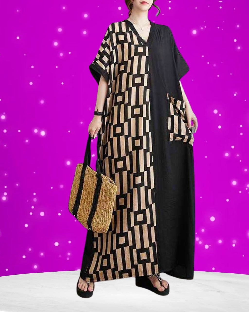 Jasmira K-Fashion Tunic Dress – One Size
