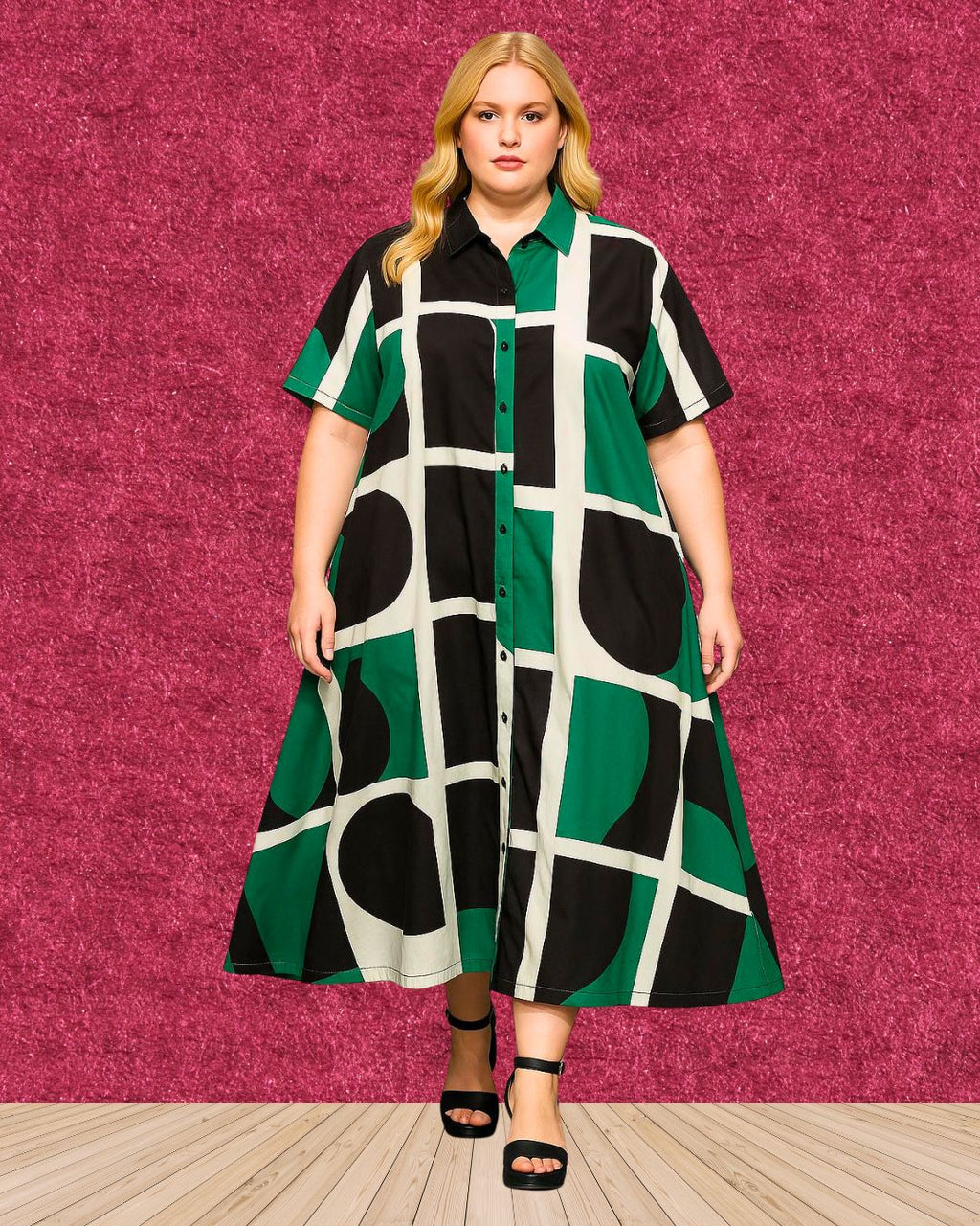Elara Dress Plus One Size