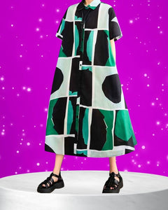 K-Fashion Shirt Dress Nyvelle - One Size