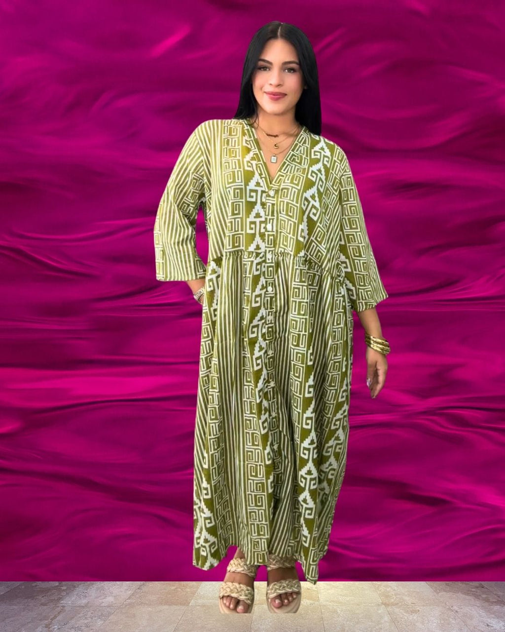 Taisia Resort Dress One Size