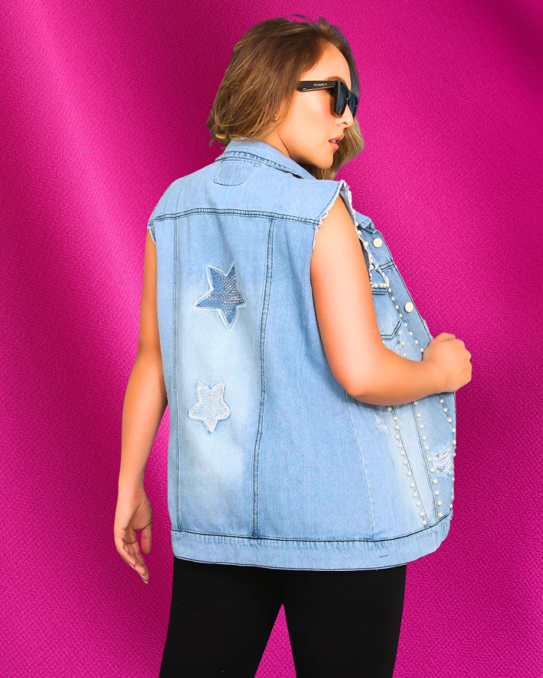 Zelina denim vest