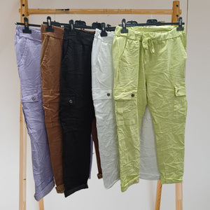 Italian cargo pants One and Plus Size