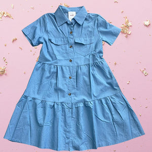 Lua Mini Denim Dress