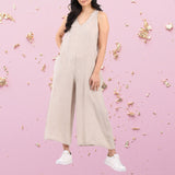 Italian Wide Leg Jumpsuit